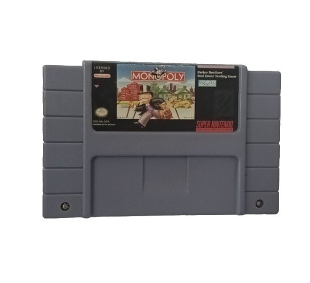 Monopoly (Super Nintendo Entertainment System, 1992) Video Game